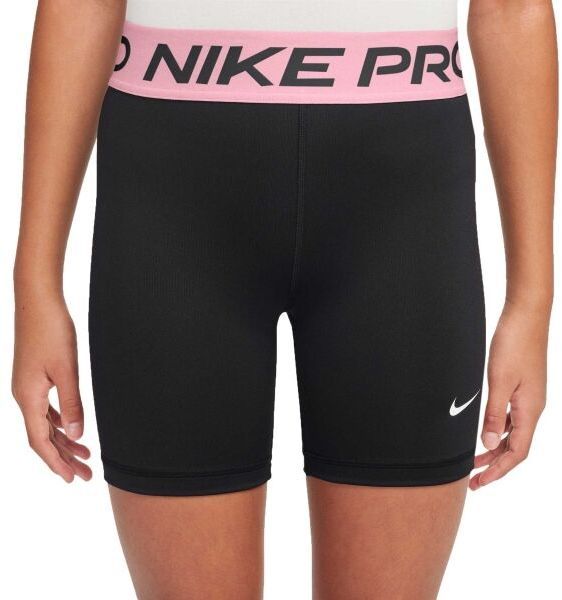 Nike PRO Dievčenské krátke nohavice, čierna, veľkosť