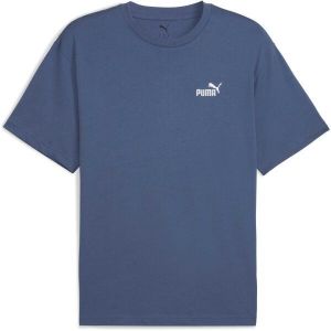 Puma ESSENTIALS RELAXED SMALL NO 1 LOGO TEE Pánske tričko, modrá, veľkosť
