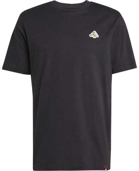 adidas MINI PIZZA Pánske tričko, čierna, veľkosť