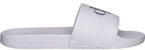 Calvin Klein SLIDE MONOGRAM CV Pánske šľapky, biela, veľkosť