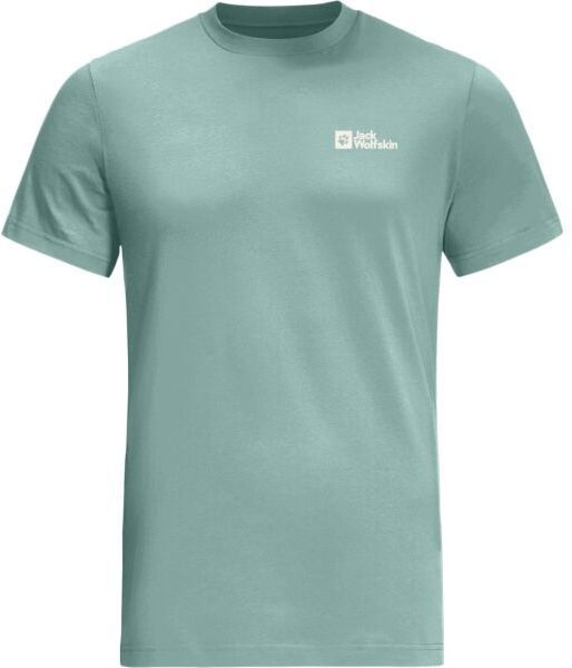 Jack Wolfskin ESSENTIAL T M Pánske tričko, zelená, veľkosť