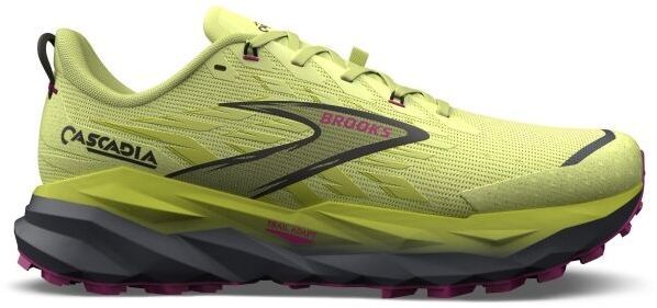 BROOKS CASCADIA 19 W Dámska bežecká obuv, žltá, veľkosť 36.5