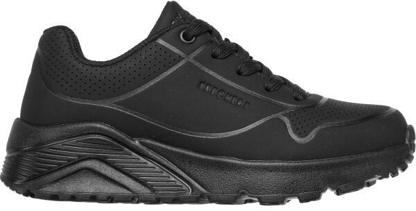 Skechers UNO LITE DELODOX Chlapčenská vychádzková obuv, čierna, veľkosť