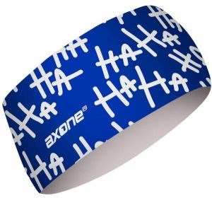 AXONE HEADBAND Detská čelenka, modrá, veľkosť