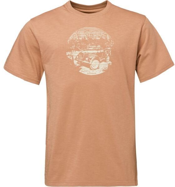 BUSHMAN LUKULU Pánske tričko, béžová, veľkosť