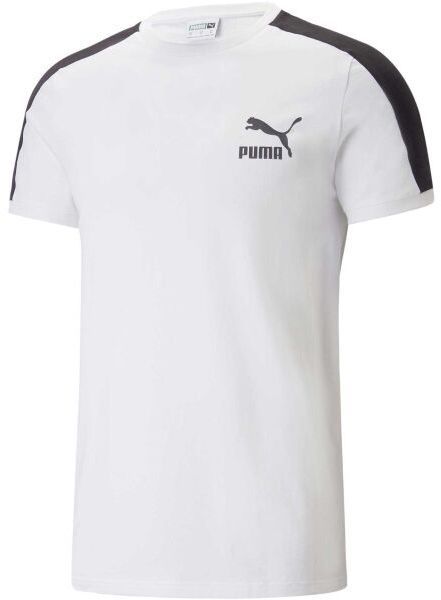 Puma T7 ICONIC TEE Pánske tričko, biela, veľkosť
