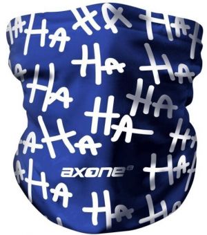 AXONE NECK WARMER Detský nákrčník, modrá, veľkosť