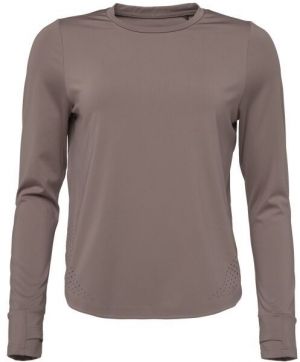 Lotto JOSHUANA Dámske tričko s dlhým rukávom, hnedá, veľkosť