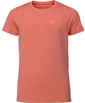 Fitforce ZARINKA Dievčenské fitness tričko, lososová, veľkosť 140-146