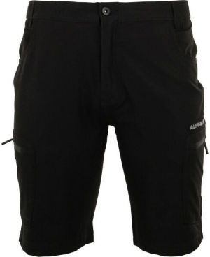 ALPINE PRO HERS Pánske šortky, čierna, veľkosť