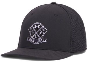 Under Armour DRIVE ISO-CHILL LOW Pánska šiltovka, čierna, veľkosť