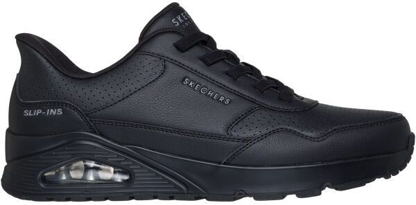 Skechers UNO - BANKSIA LUXE Pánske vychádzkové topánky, čierna, veľkosť