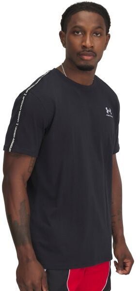 Under Armour ICON HEAVYWEIGHT TEE Pánske tričko, čierna, veľkosť M