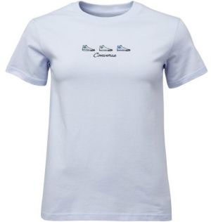 Converse CHUCK TAYLOR GRAPHIC Dámske tričko, fialová, veľkosť