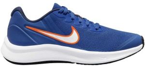 Nike STAR RUNNER 3 GS Detská športová obuv, modrá, veľkosť 40