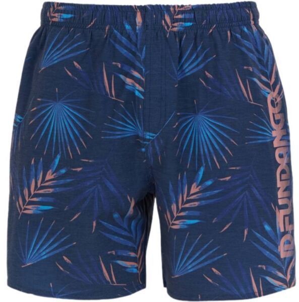 FUNDANGO BONO PRINT Pánske plavkové šortky, tmavo modrá, veľkosť