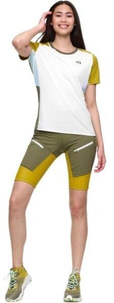 KARI TRAA SANNE HIKING TEE Športové  dámske tričko, biela, veľkosť