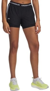 Under Armour TECH PLAY UP 2IN1 Dámske športové šortky, čierna, veľkosť M
