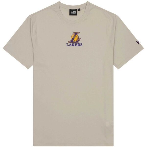 New Era LA LAKERS NBA Pánske tričko, sivá, veľkosť