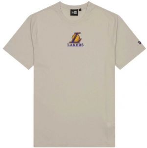 New Era LA LAKERS NBA Pánske tričko, sivá, veľkosť