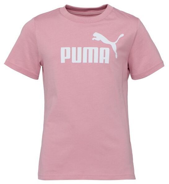 Puma ESSENTIALS NO. 1 LOGO TEE G Dievčenské tričko, ružová, veľkosť