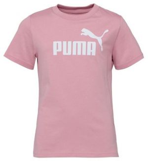 Puma ESSENTIALS NO. 1 LOGO TEE G Dievčenské tričko, ružová, veľkosť