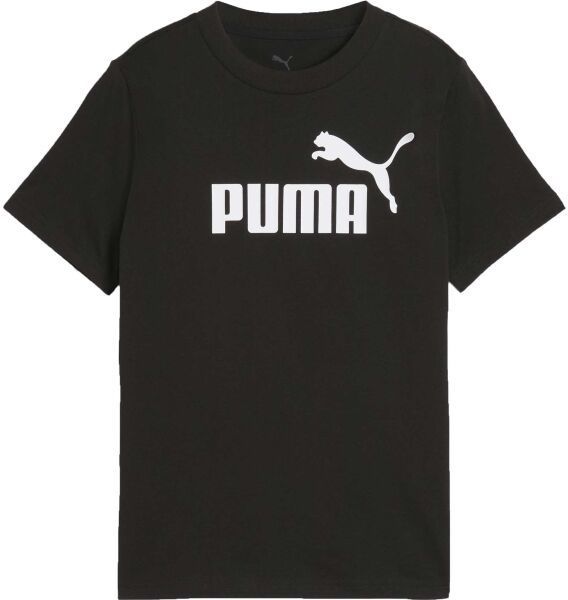 Puma ESSENTIALS NO. 1 LOGO TEE G Dievčenské tričko, čierna, veľkosť