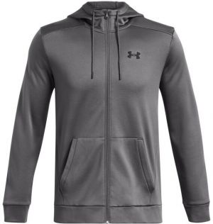 Under Armour ARMOUR FLEECE Pánska mikina, tmavo sivá, veľkosť
