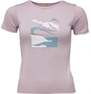 Devold MOLNES MERINO Detské merino tričko, ružová, veľkosť 12Y