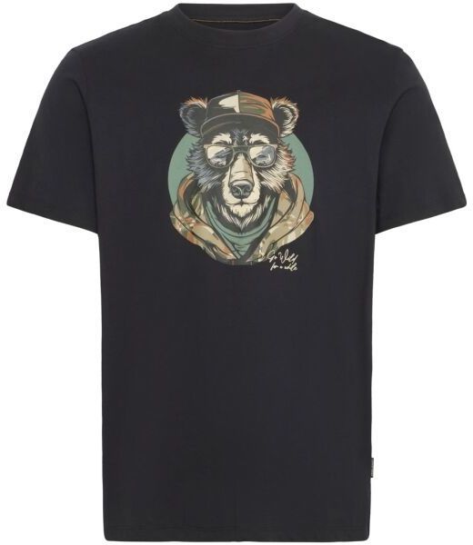 BLEND BHKIAM TEE Pánske tričko, čierna, veľkosť XXXL
