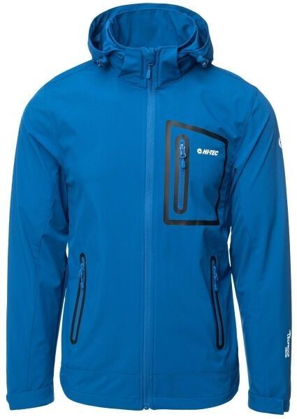 Hi-Tec NICK SP Pánska softshellová bunda, modrá, veľkosť