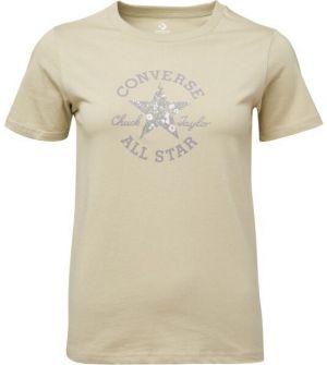 Converse CHUCK PATCH INFILL TEE Dámske tričko, sivá, veľkosť