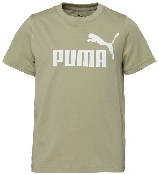 Puma ESSENTIALS N0. 1 LOGO TEE B Chlapčenské tričko, khaki, veľkosť