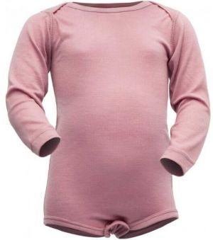 Devold BREEZE BABY Detské body, ružová, veľkosť