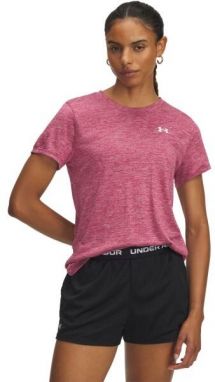 Under Armour TECH TWIST Dámske tričko, vínová, veľkosť M