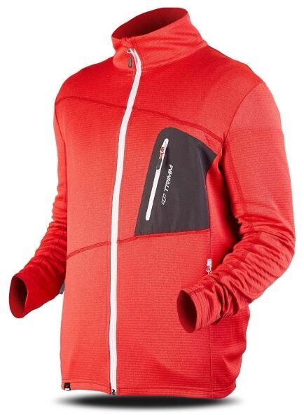 TRIMM MICRON Pánska mikina, červená, veľkosť