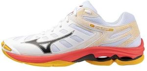 Mizuno WAVE VOLTAGE 2 Pánska volejbalová obuv, biela, veľkosť 43