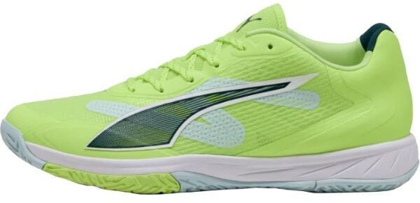Puma ACCELERATE TURBO 4 Unisex obuv na hádzanú, reflexný neón, veľkosť 43