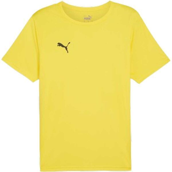 Puma teamRISE Chlapčenské futbalové tričko, žltá, veľkosť