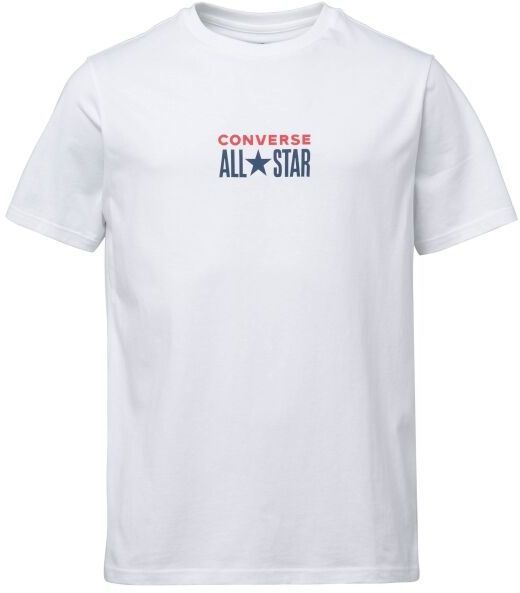 Converse CTAS TAG TEE Pánske tričko, biela, veľkosť