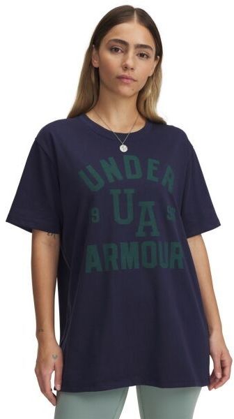 Under Armour HWT COLLEGIATE Dámske tričko, tmavo modrá, veľkosť M