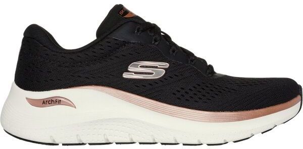 Skechers ARCH FIT 2.0 Dámska vychádzková obuv, čierna, veľkosť