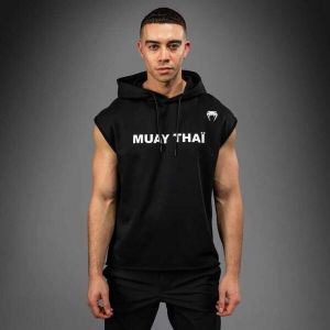 Venum VT MUAY THAI Pánska mikina, čierna, veľkosť