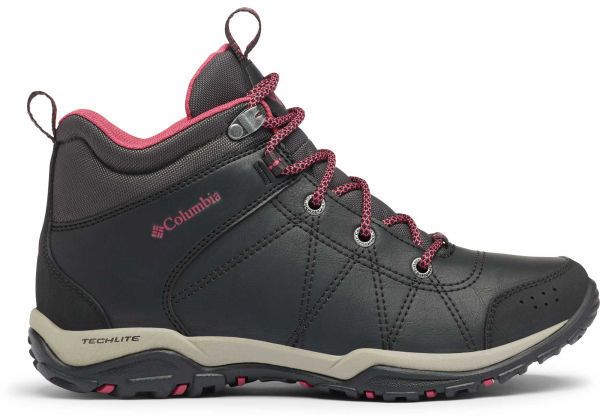 Columbia DUNWOOD MID Dámska multišportová obuv, tmavo sivá, veľkosť 39