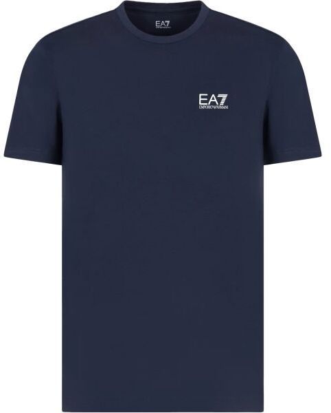 EA7 CORE ID Pánske tričko, tmavo modrá, veľkosť XXXL