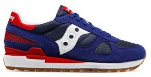 Saucony SHADOW ORIGINAL Pánska voľnočasová obuv, tmavo modrá, veľkosť 45