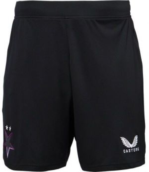 CASTORE SLAVIA PRAGUE AWAY SHORT Pánske futbalové šortky, čierna, veľkosť