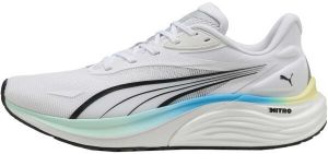 Puma ELECTRIFY NITRO 4 Pánska bežecká obuv, biela, veľkosť 43