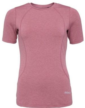 Fitforce MEEDA Dámske bežecké tričko, vínová, veľkosť