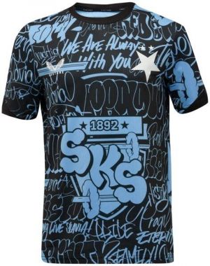 CASTORE SLAVIA PRAGUE PRE MATCH SS TEE Pánske športové tričko, čierna, veľkosť